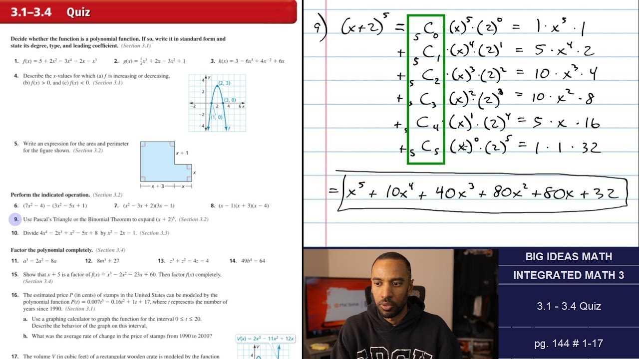 big ideas math red assessment book answers