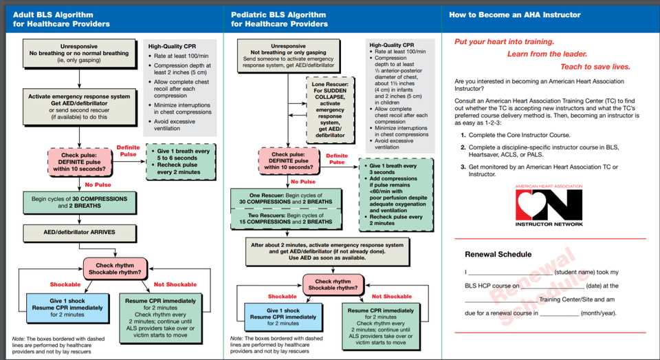 bls written exam answers