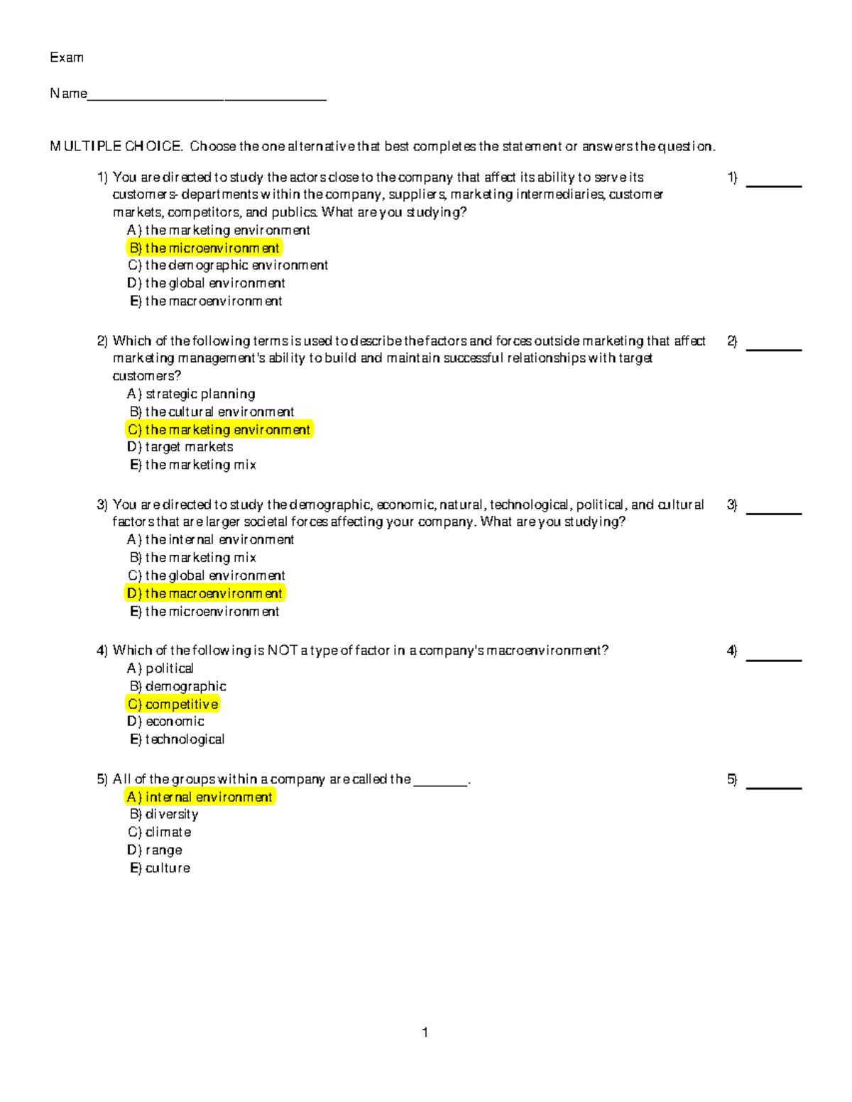 boater exam answers