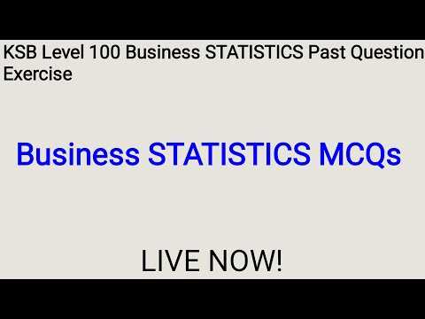 business statistics final exam questions and answers