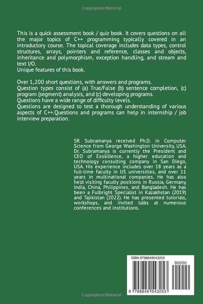c programming final exam questions and answers