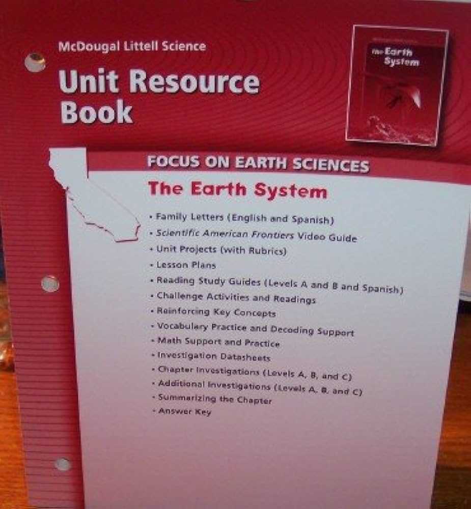 california earth science textbook answers