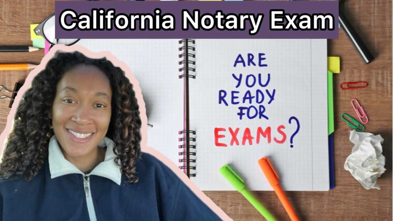 california notary exams