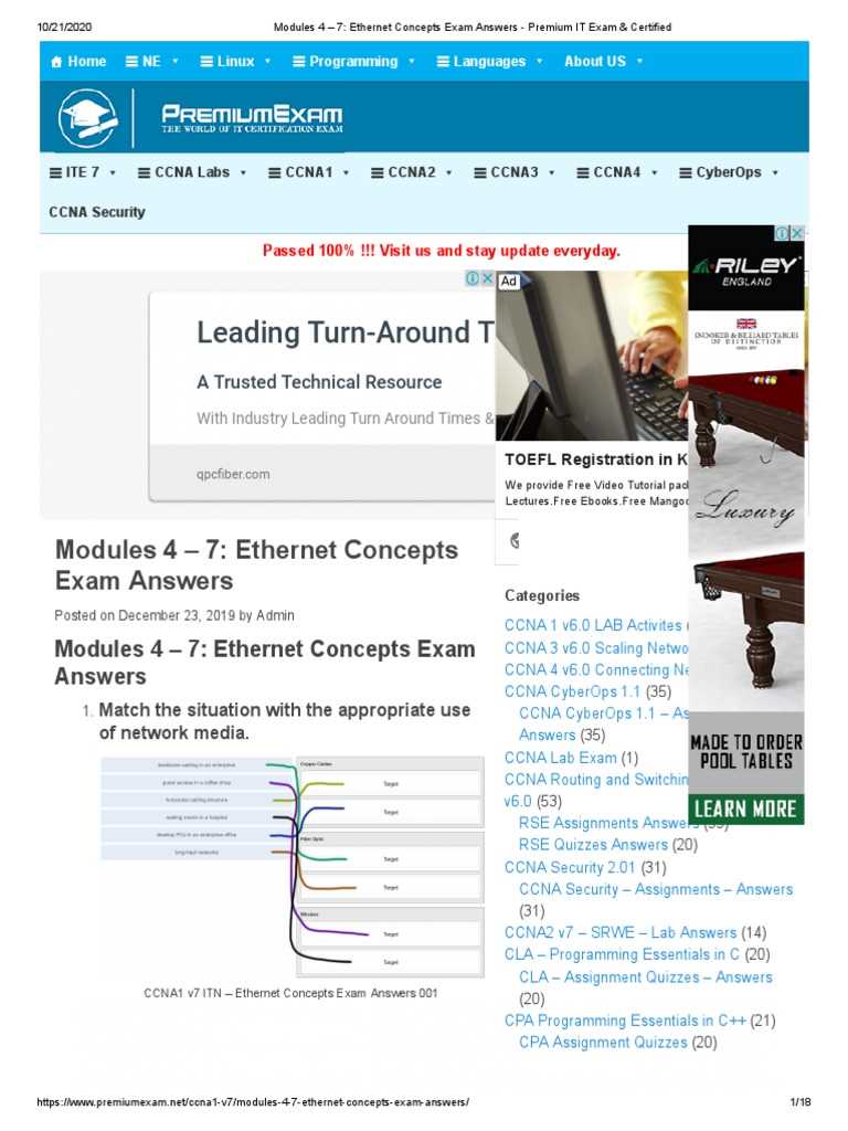 ccna 1 midterm exam answers