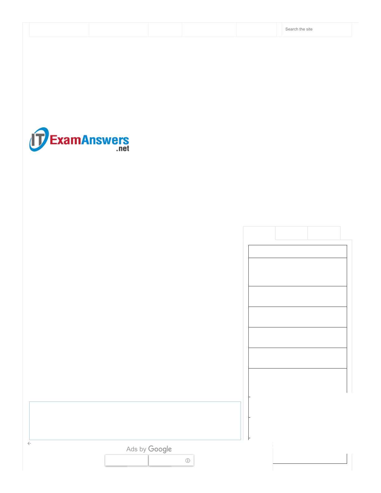 ccna routing and switching exam answers