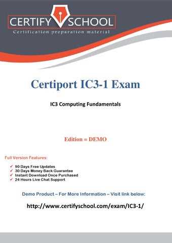 certiport database exam answers