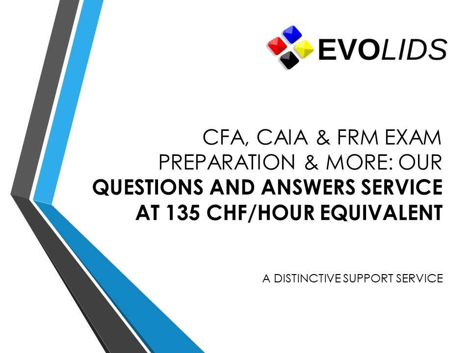 cfa exam questions and answers