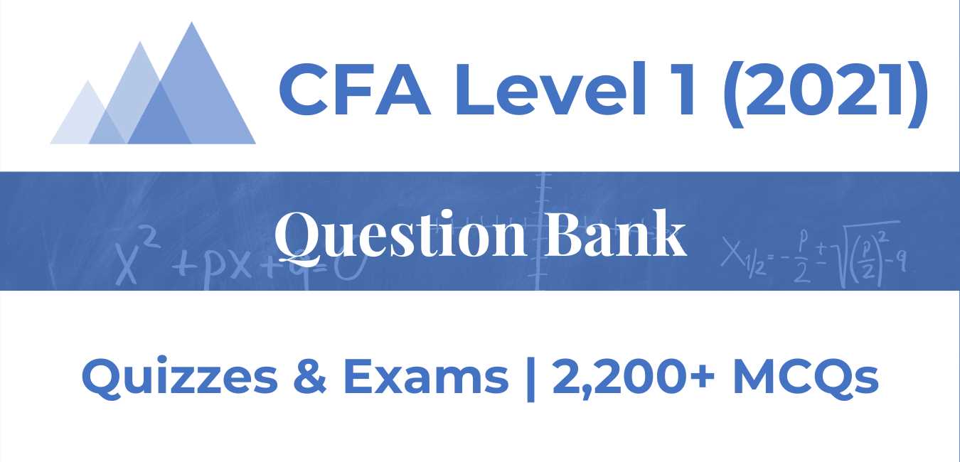 cfa level 1 mock exam