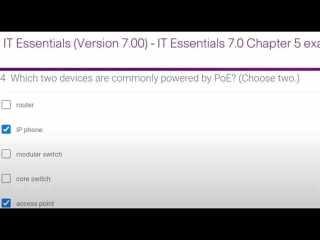 chapter 5 it essentials exam answers