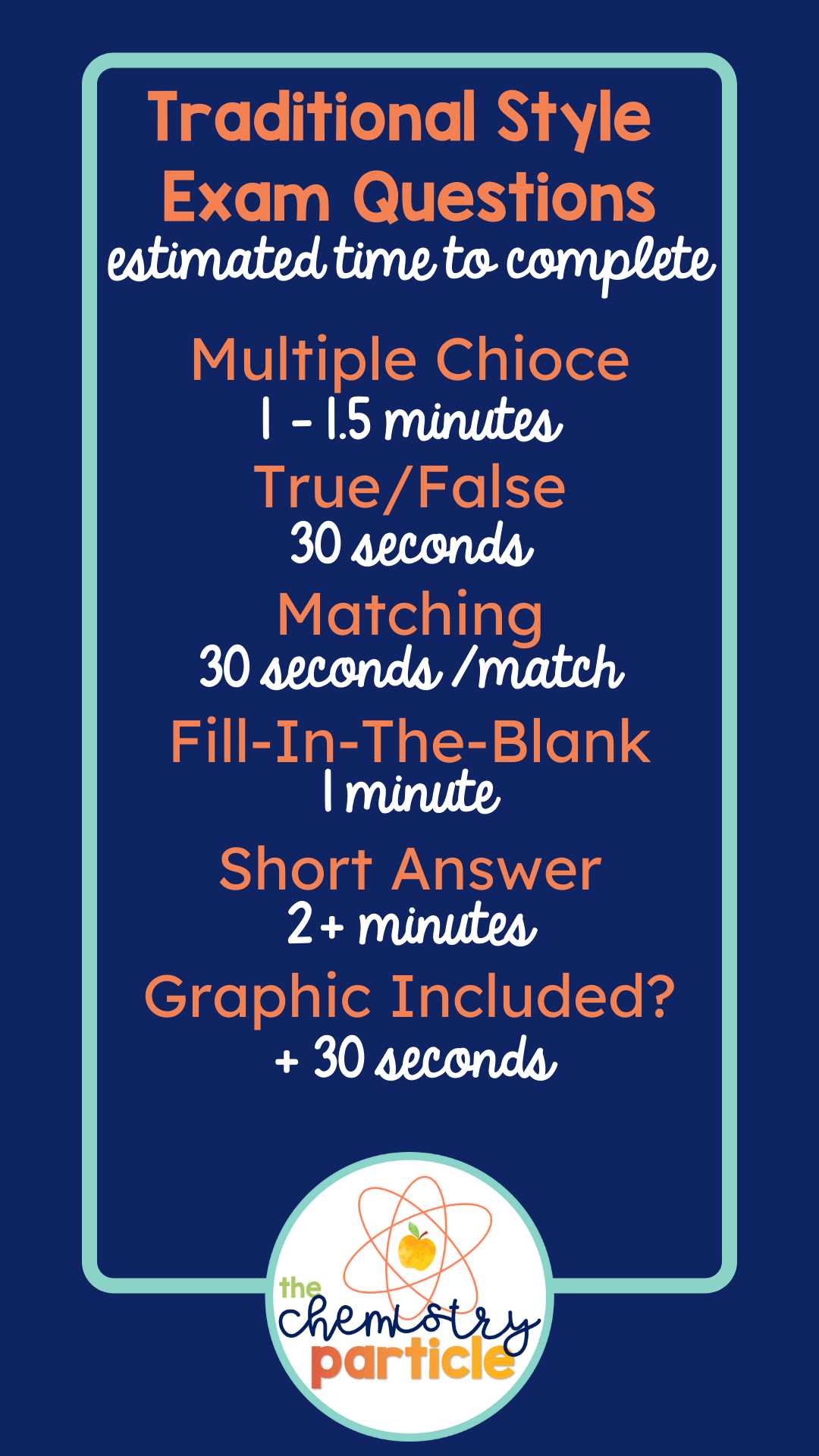 chemistry final exam questions and answers