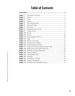 chemistry semester 1 exam answers