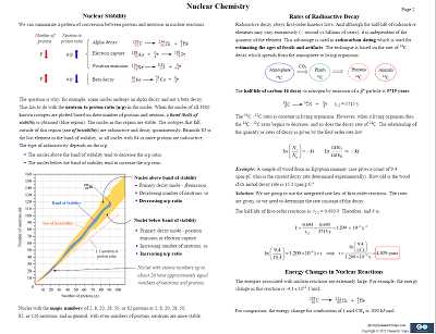 chemistry semester exam study guide