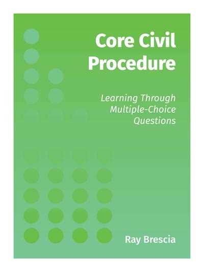 civil procedure practice exam questions and answers