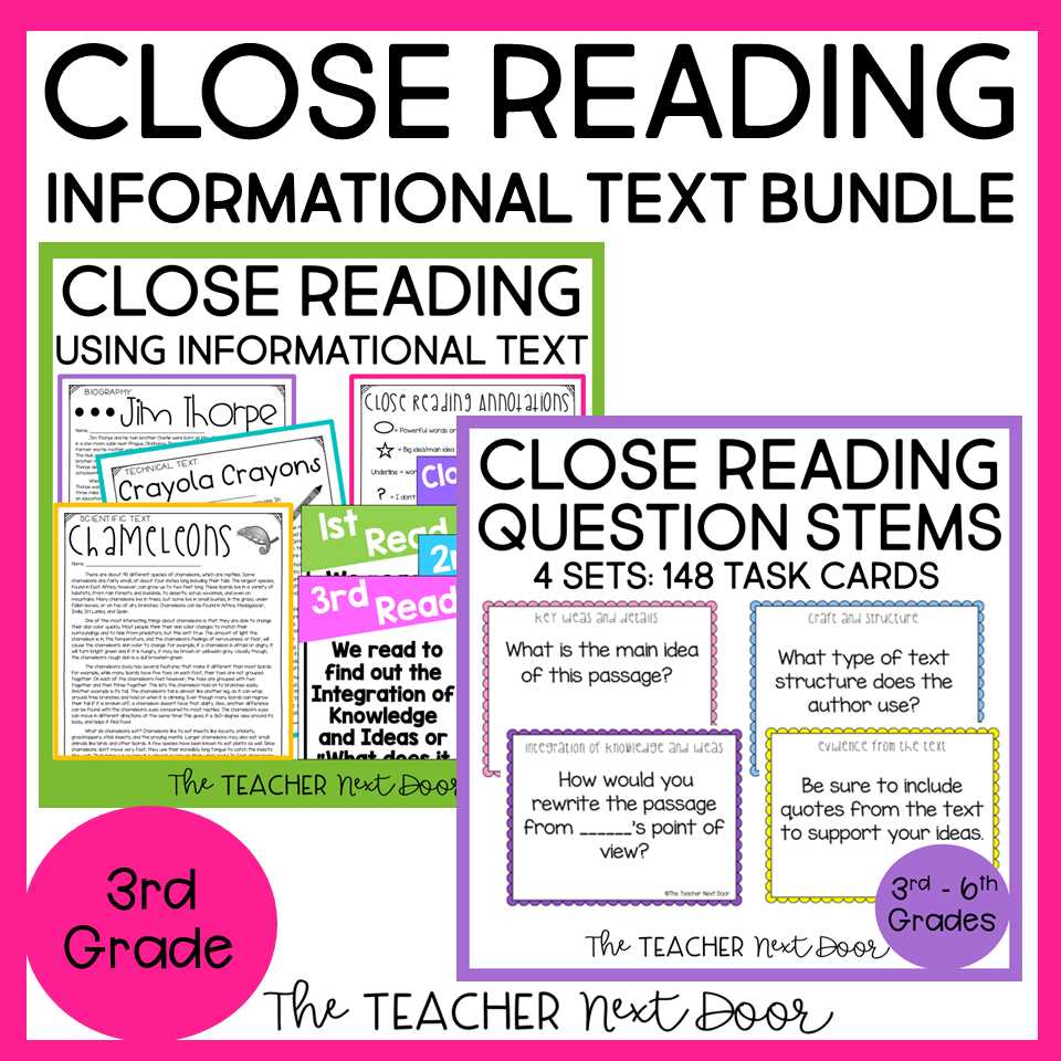 close reader collections answer key