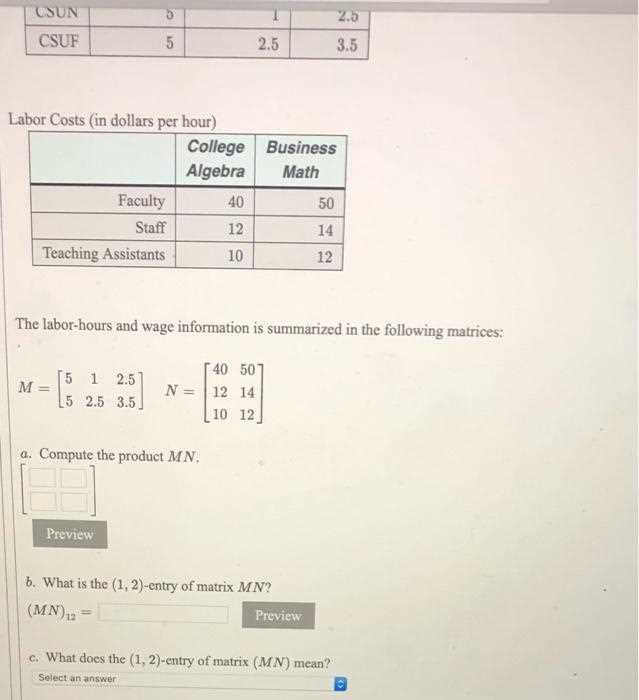 college algebra final exam answers