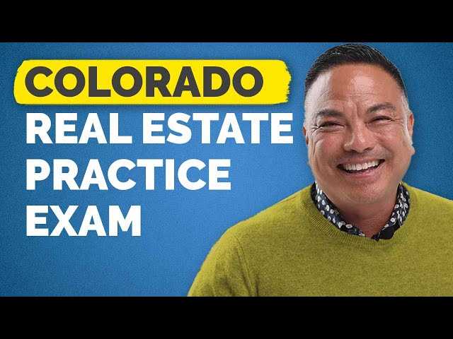 colorado real estate exam answers