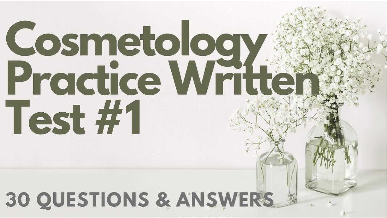 cosmetology exam practice questions