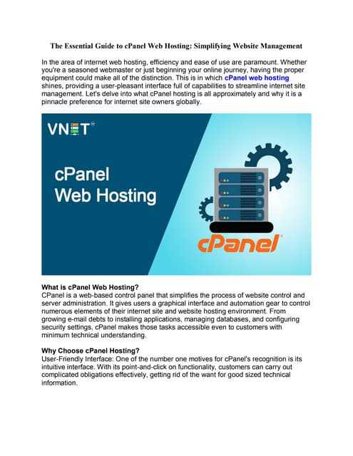 cpanel exam questions and answers