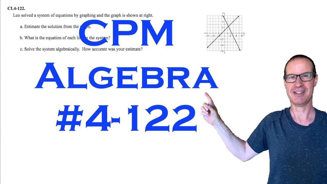 cpm algebra 1 chapter 4 answers