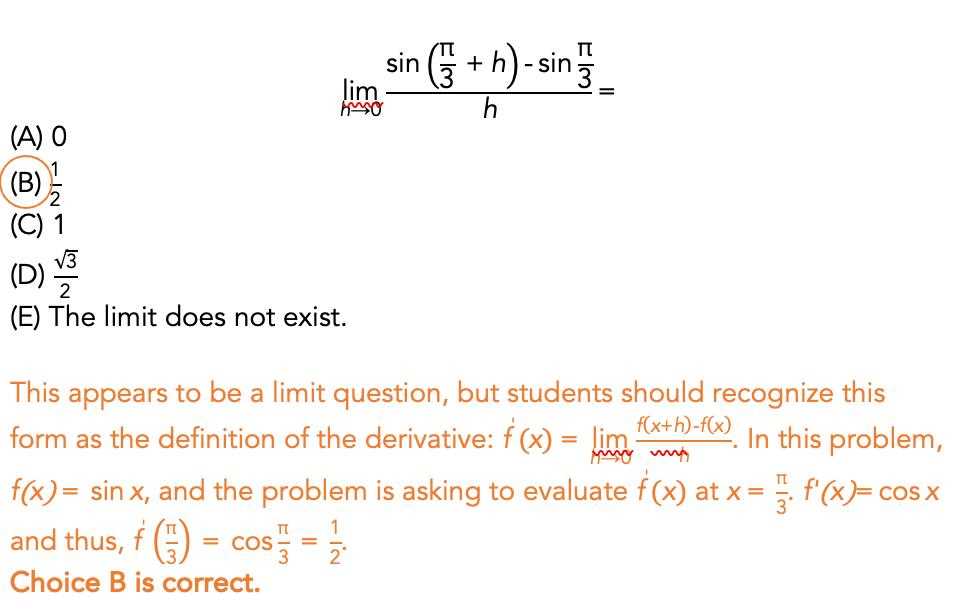 cracking the ap calculus ab exam answers