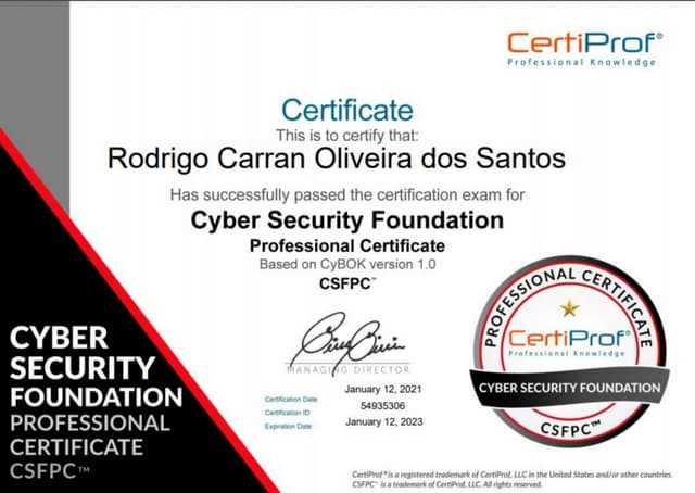 cyber security foundation exam answers