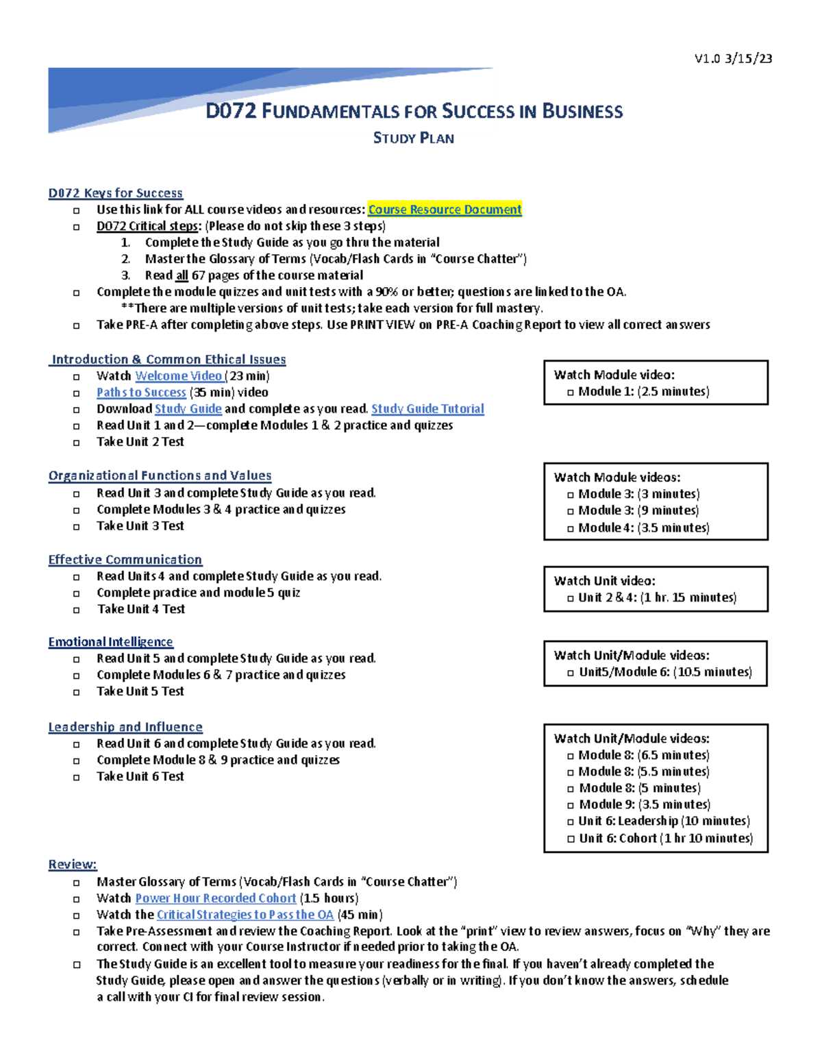 d072 exam answers