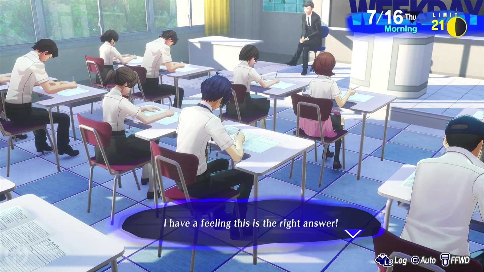 december exam answers persona 3