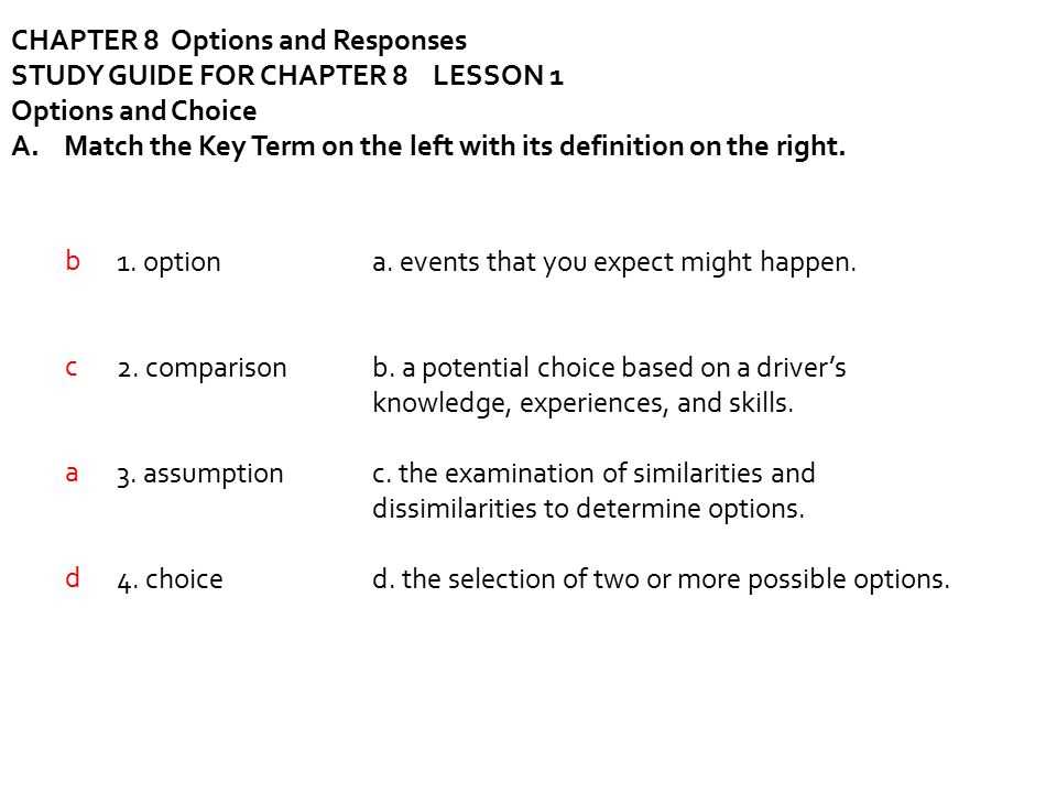 drivers ed chapter 3 answers