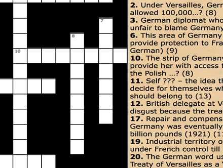 economy crossword puzzle answers