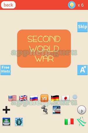 emoji answers second world war