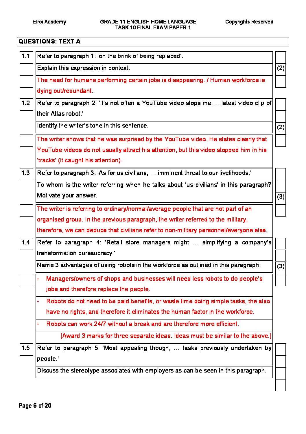 english 11 final exam