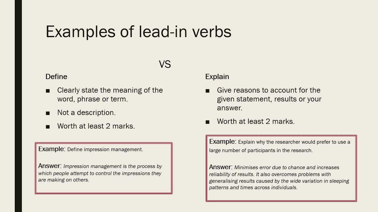 english question and answer for exam