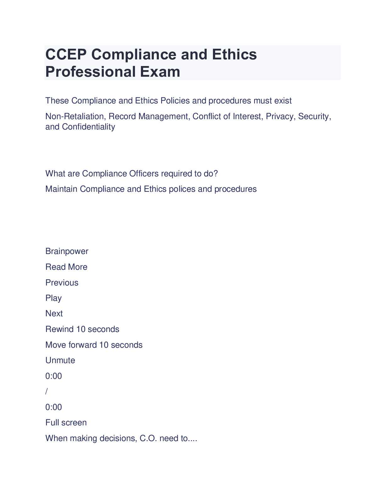 ethical guidelines for insurance professionals exam answers