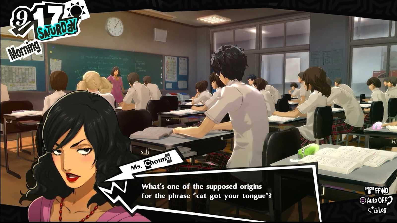 exam answer persona 5 royal