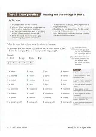 exams first certificate with answers