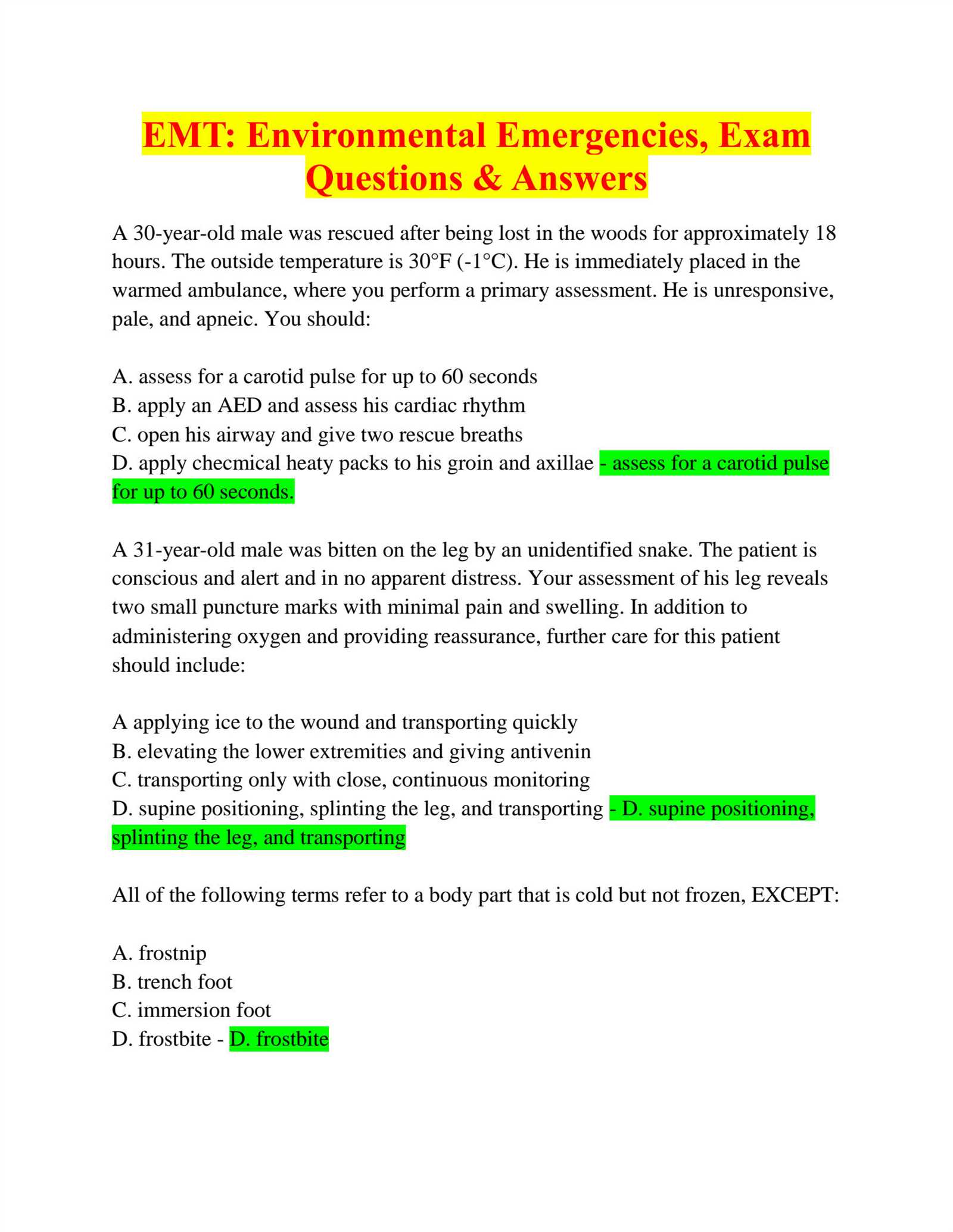 f 60 exam questions and answers