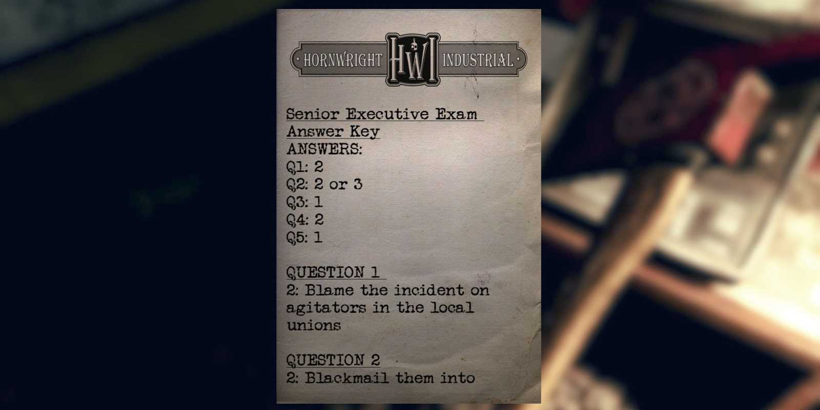 fallout 76 leatherworker exam answers