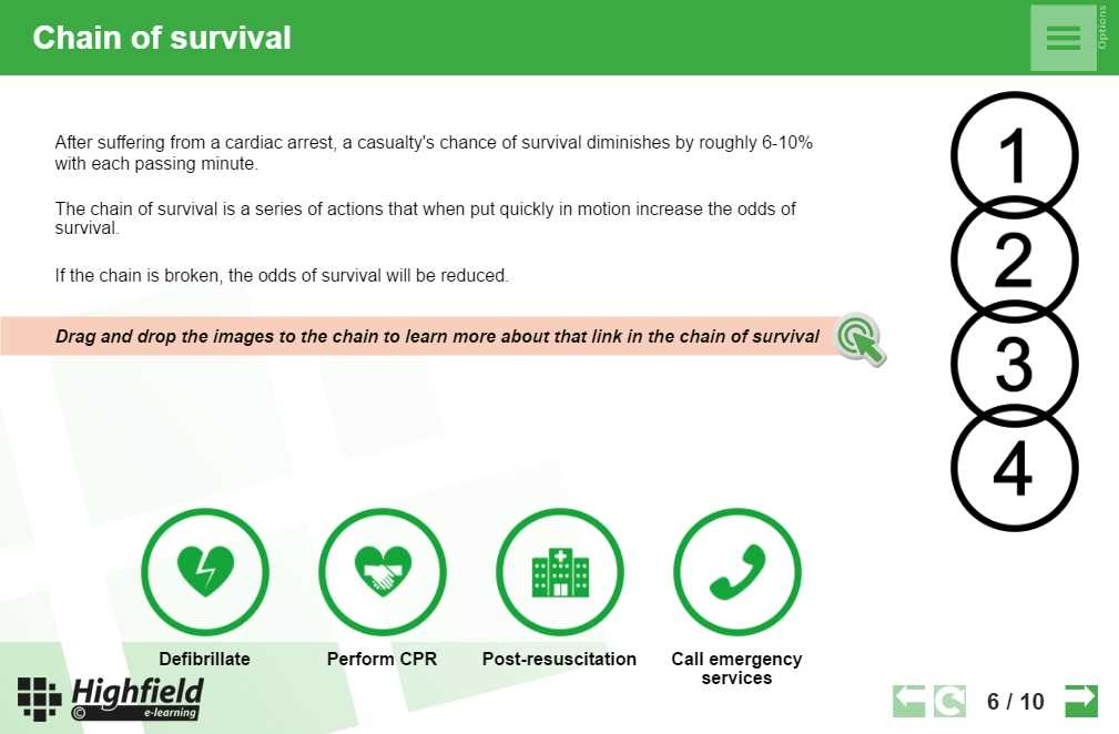 first aid training exam answers