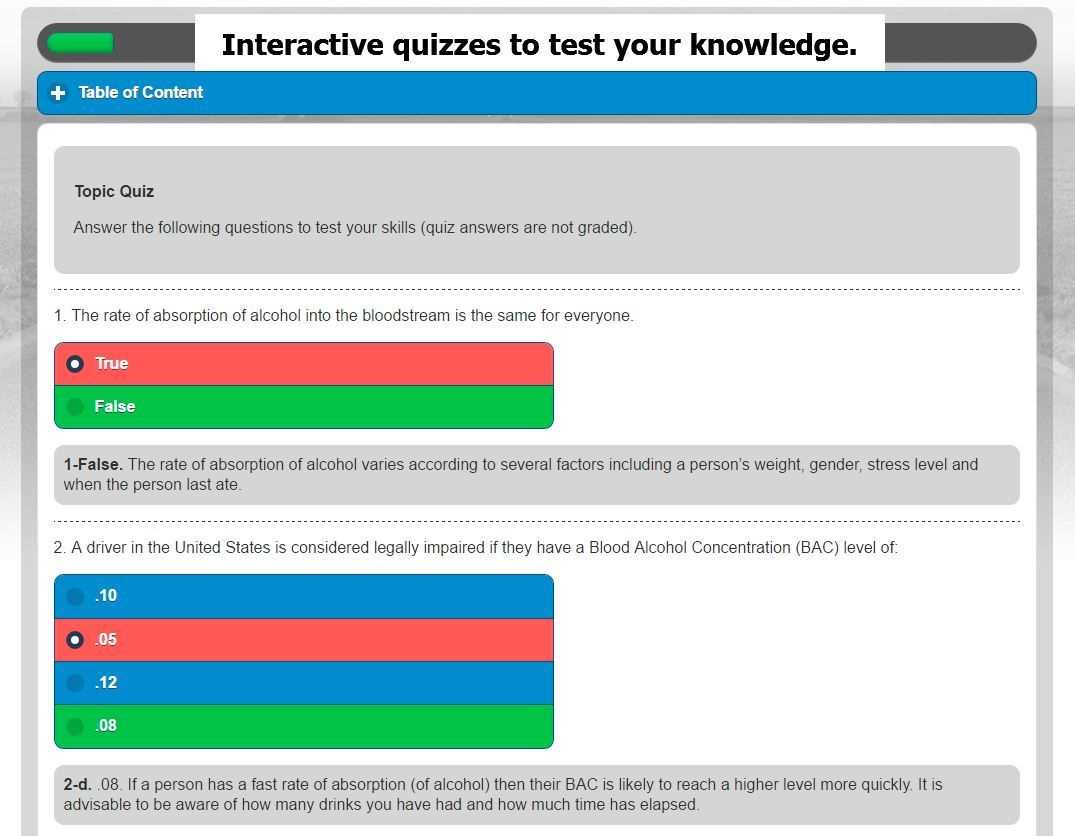 florida drug and alcohol test answers 2025