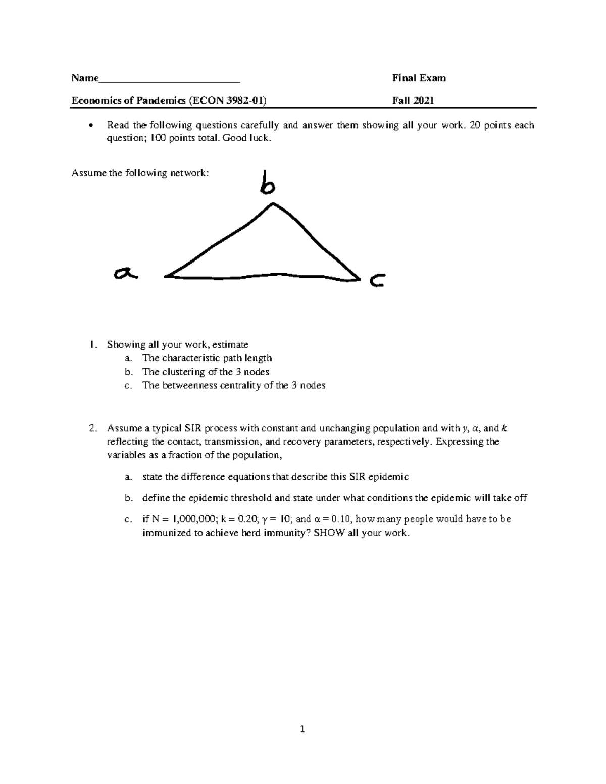 flvs economics final exam