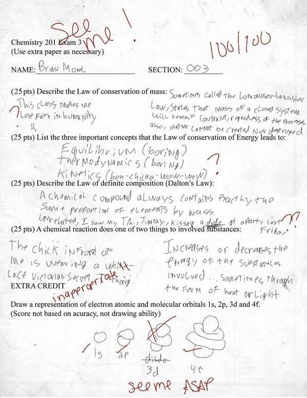 funny answers in exam