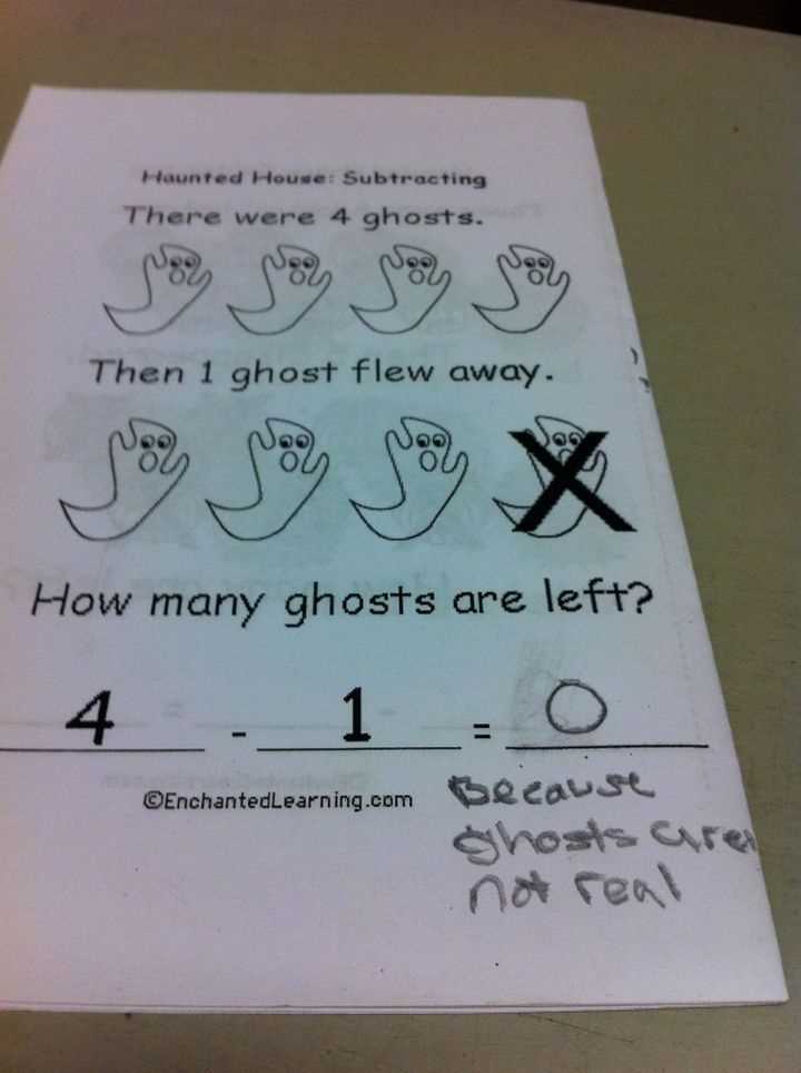 funny test answers from smartass kids