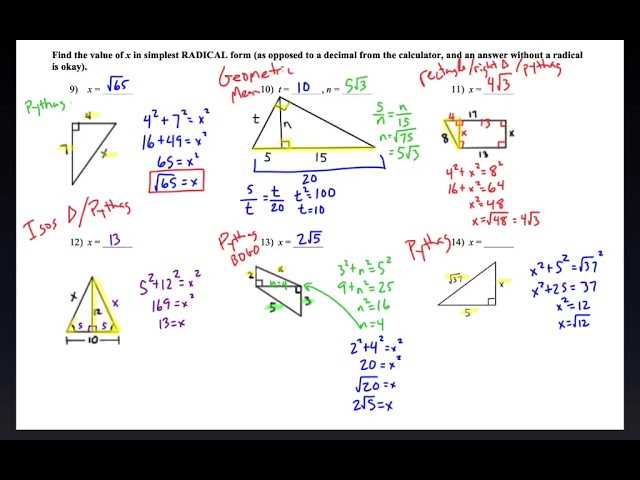 geometry chapter 8 resource book answers