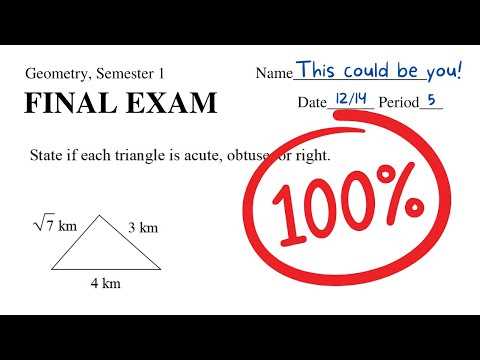 geometry midterm exam study guide answers