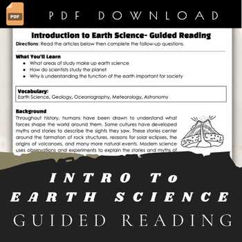 glencoe earth science answers