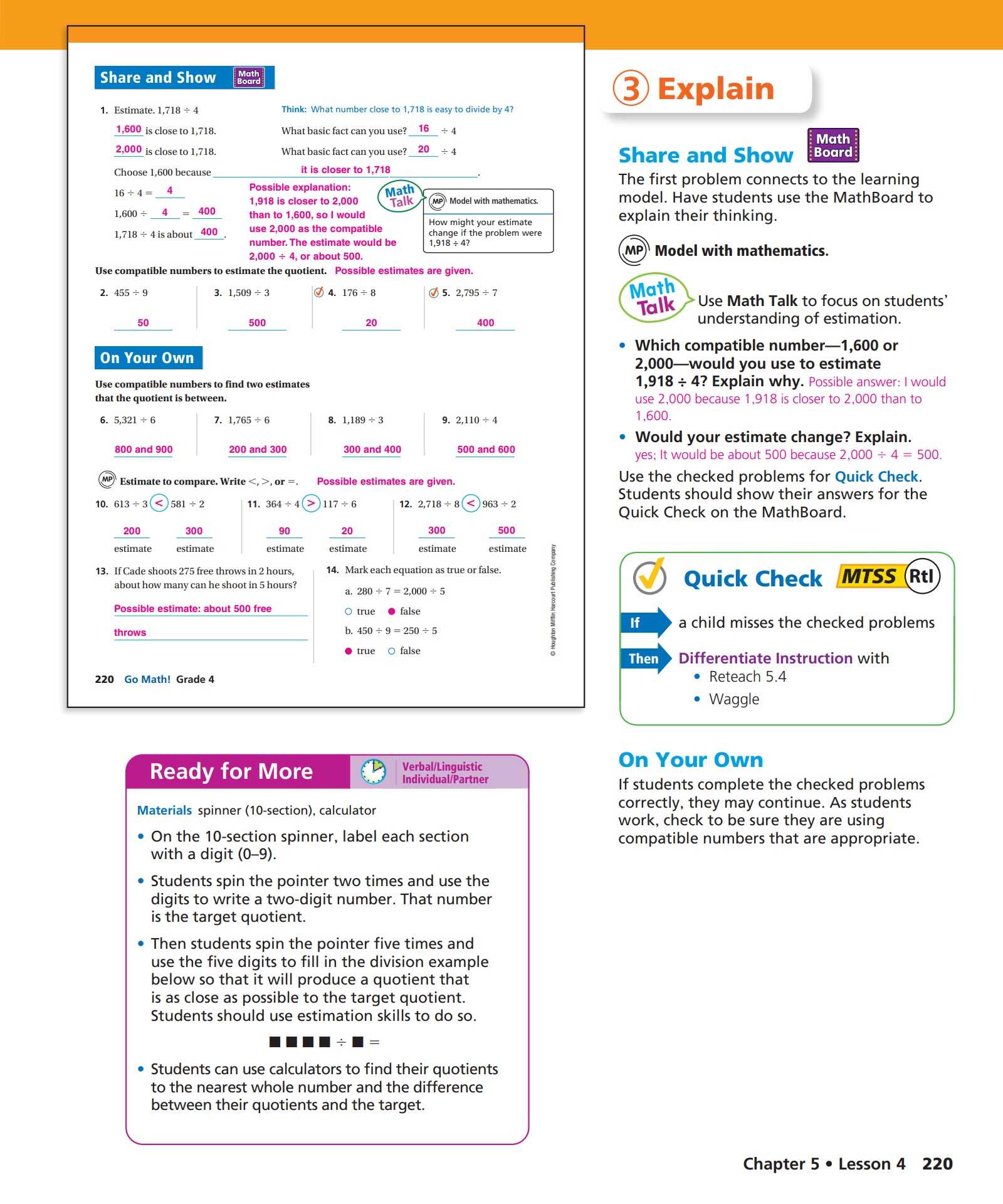 go math answers 7th grade