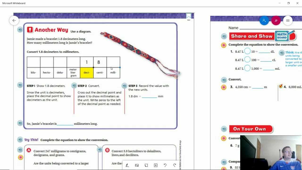 go math grade 5 answer key chapter 10