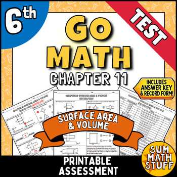 go math grade 5 answer key chapter 11