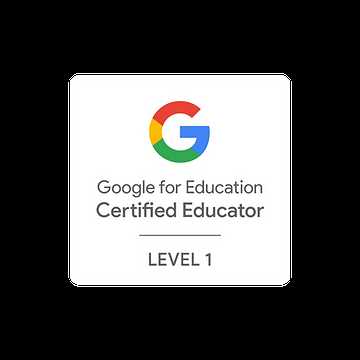 google educator level 1 exam answers 2025