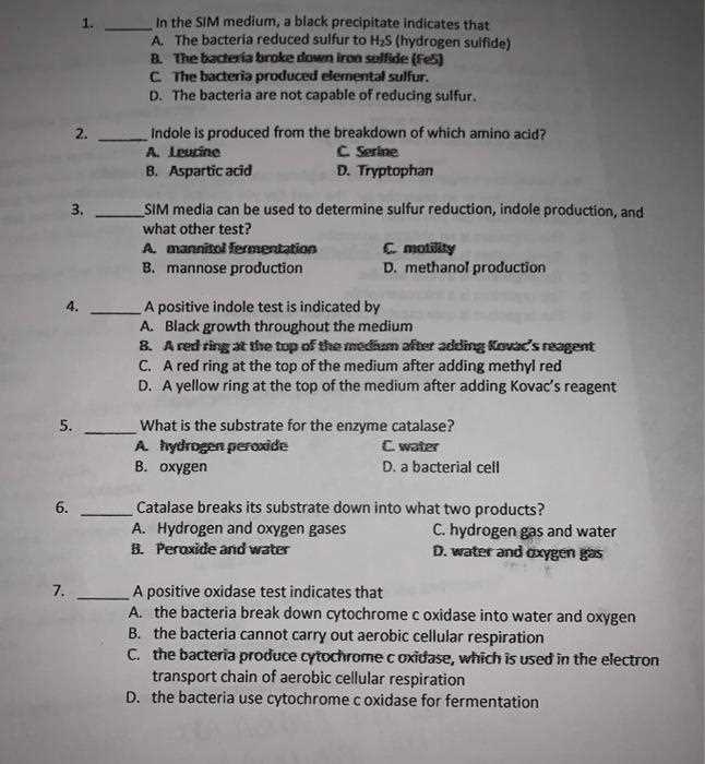 h2s exam answers